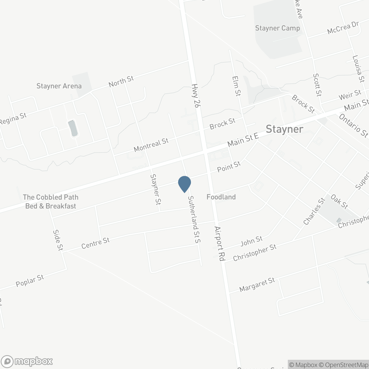 207 SUTHERLAND STREET S, Stayner, Ontario L0M 1S0